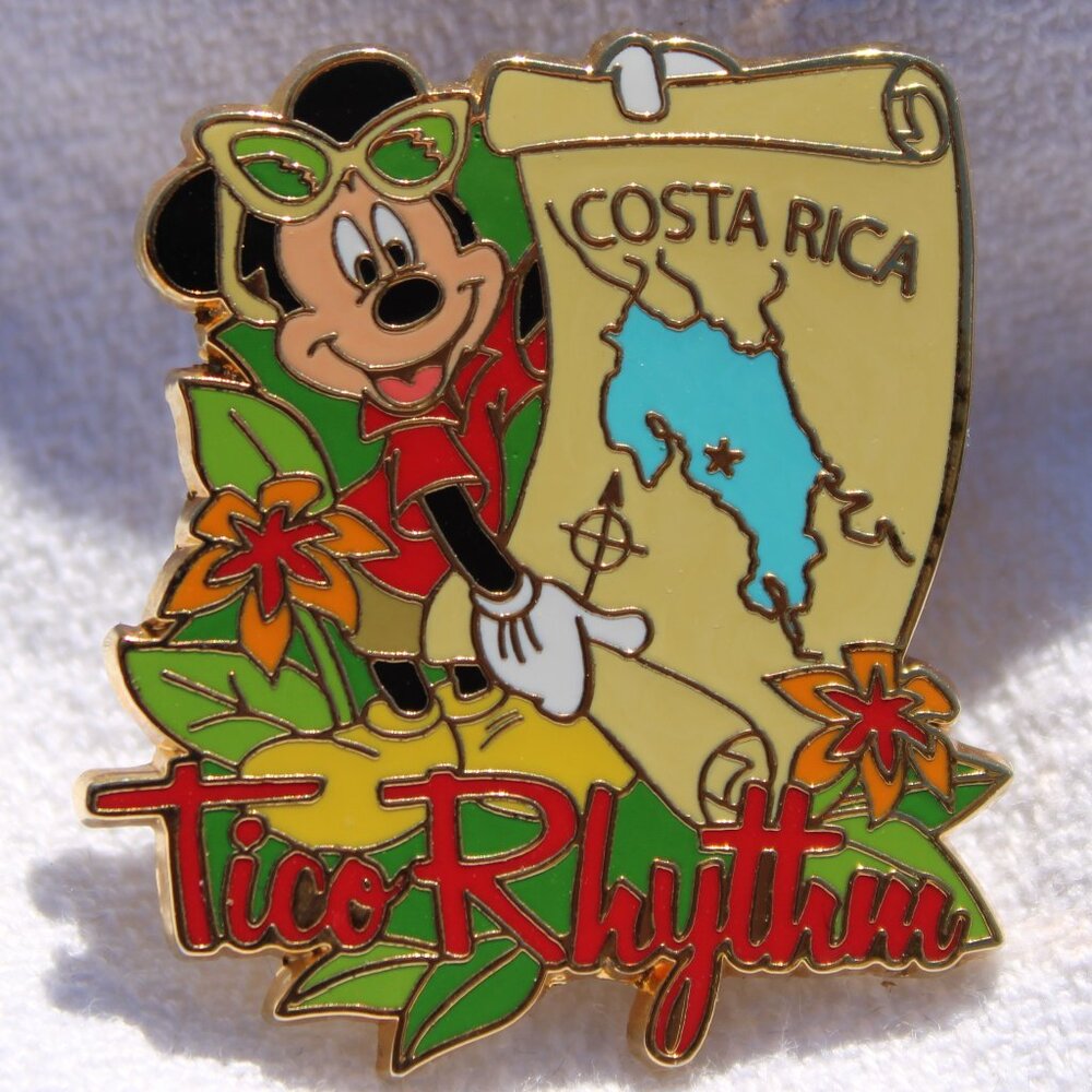 Adventures By Disney Trading Pin --Tico Rhythm Costa Rica